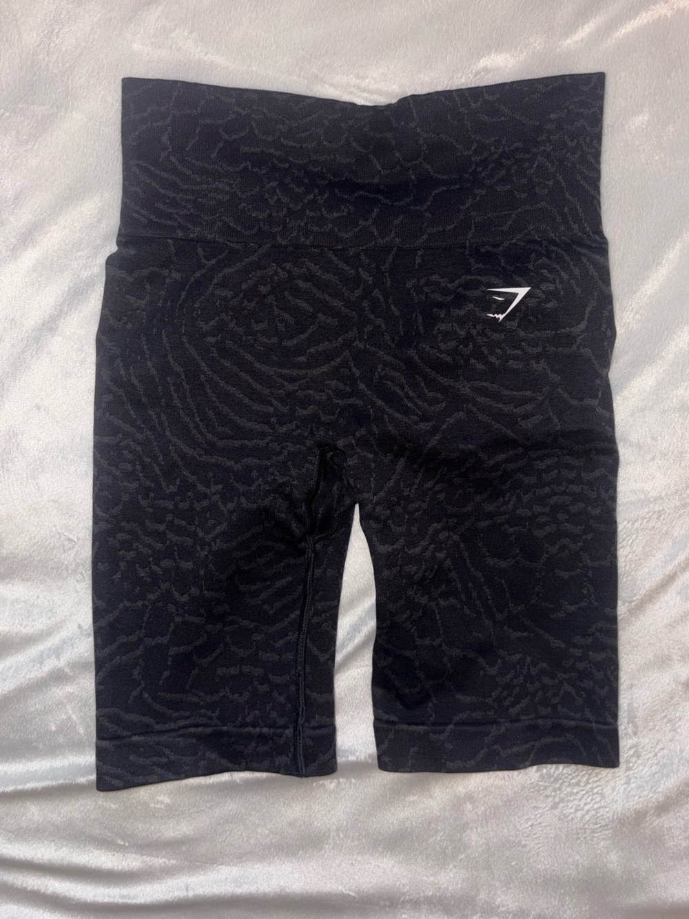 Gymshark Black Textured High-Waist Leggings